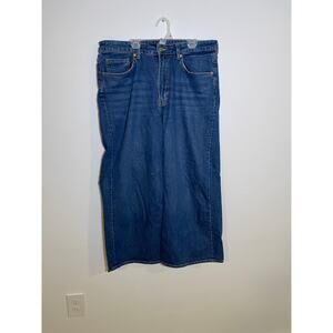 High Waist Cropped Wide leg women’s Jeans SZ 12